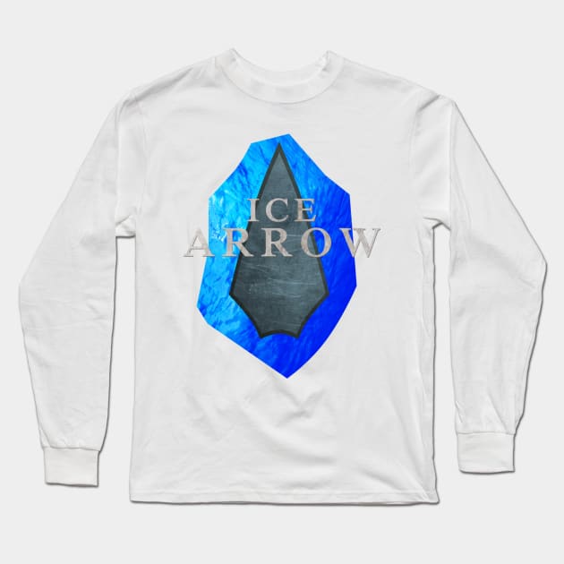 Ice Arrow Long Sleeve T-Shirt by blairjcampbell